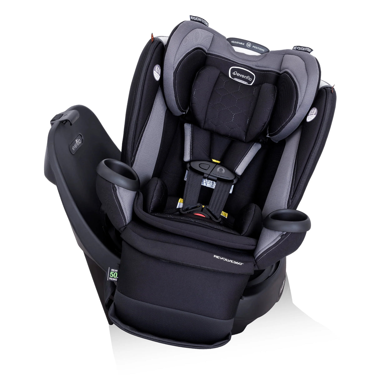 All-in-One Rotational Car Seat with Quick Clean Cover J2105