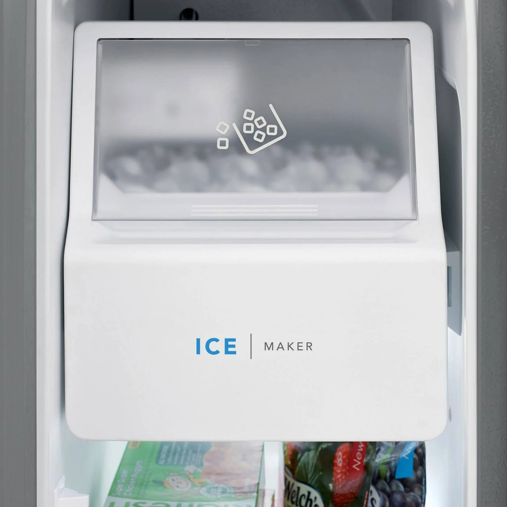 36 IN 25.6 CU FT Stainless Steel Side-by-Side Refrigerator with Water and Ice Dispenser Y73485