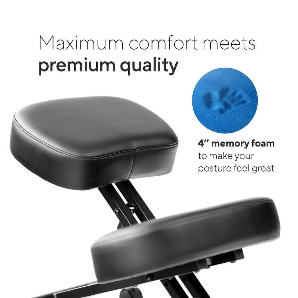 Ergonomic Kneeling Chair with Memory Foam G184138