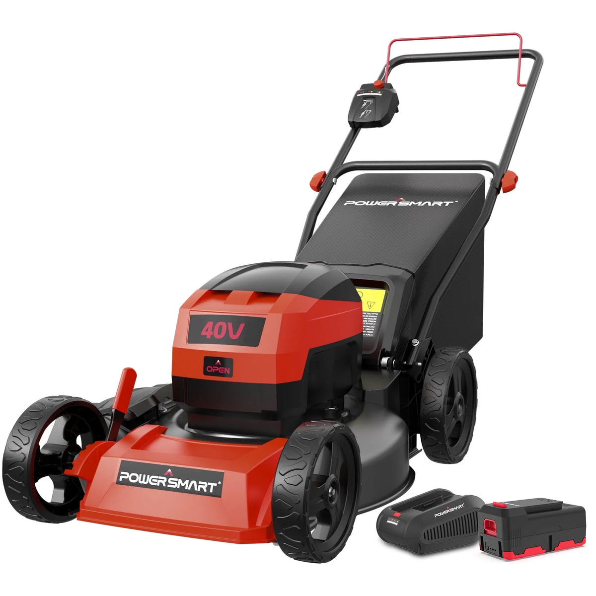 40V 17-inch Cordless Brushless Electric Push Lawn Mower I51222