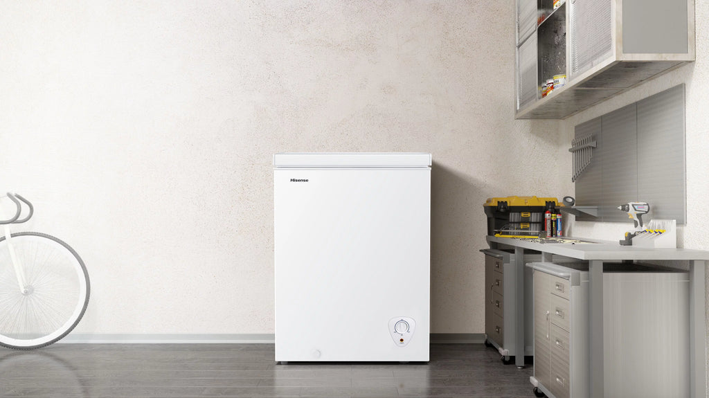 White 5 Cu ft Chest Freezer V1095