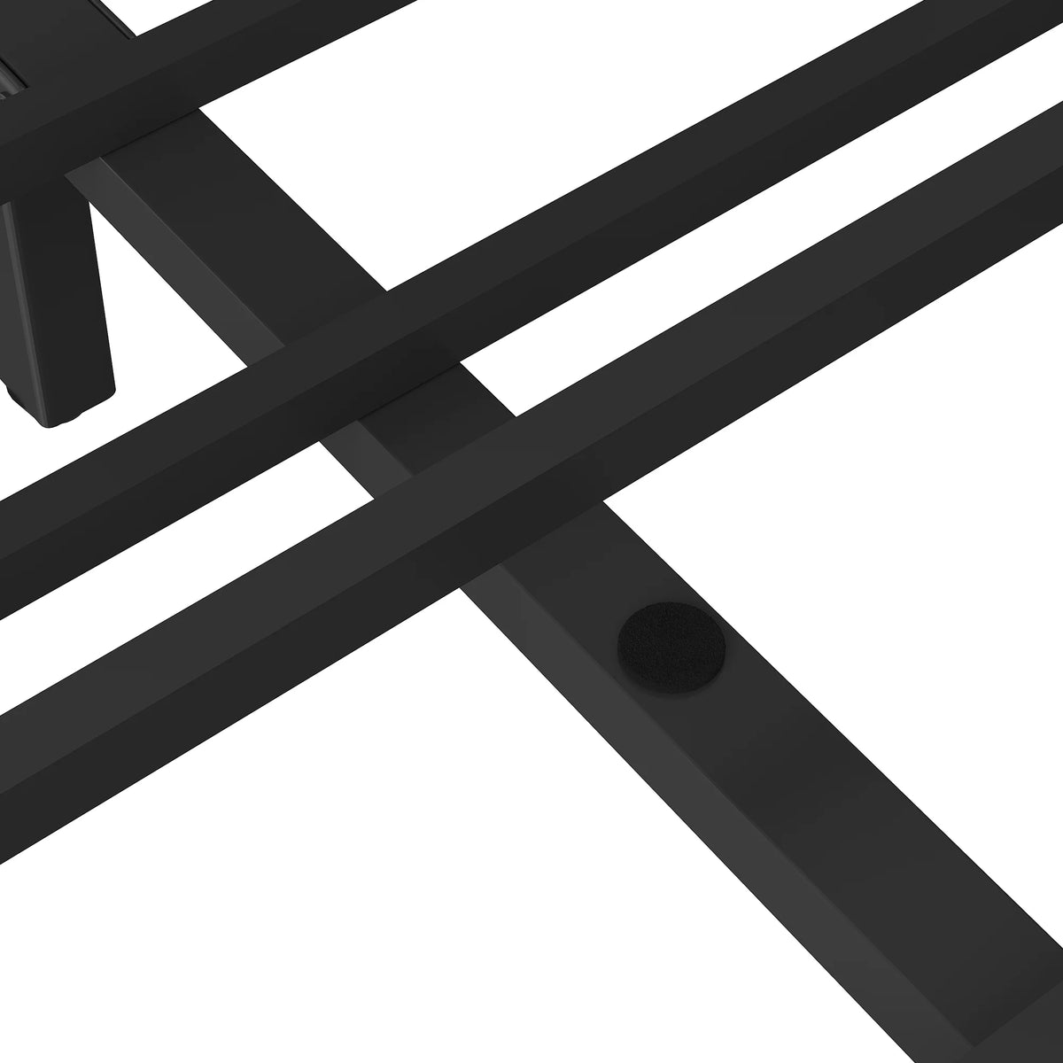 Full Size Upholstered Platform Bed Frame with Charging Station E96709