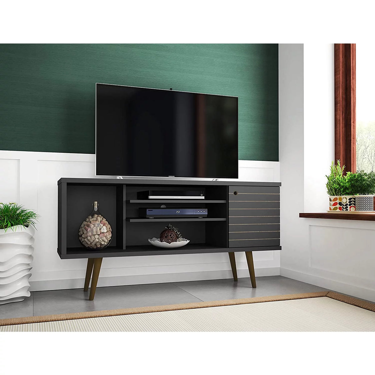 53 Inch Mid Century Modern TV Stand R82981