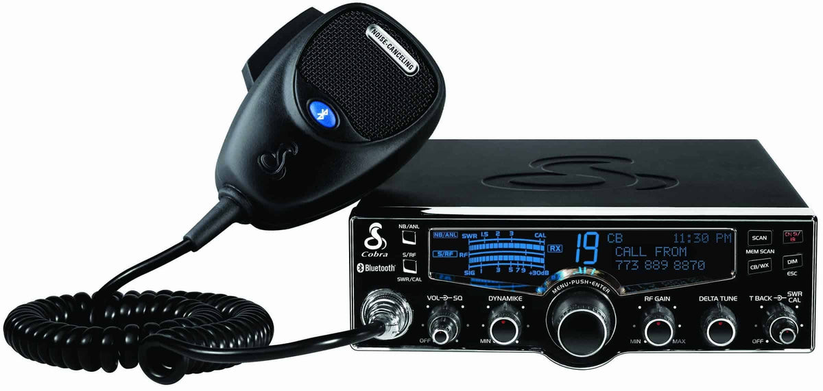 Black CB Radio with Bluetooth K2025