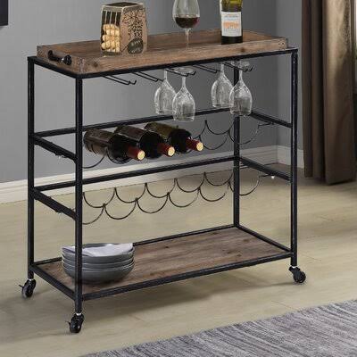 Black Bar Cart T840