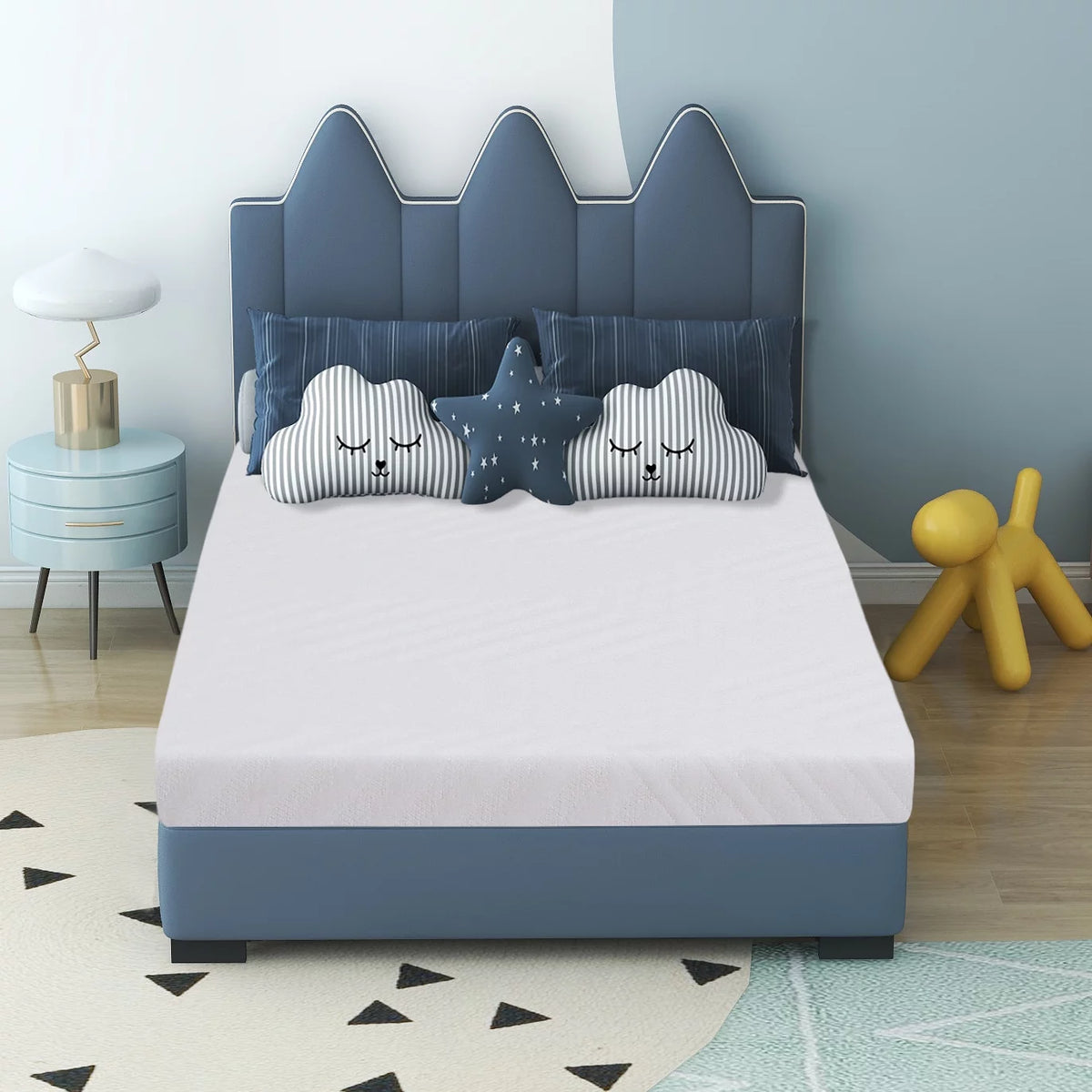 6 Memory Foam Mattress with Graphene Fabric Cover O246780