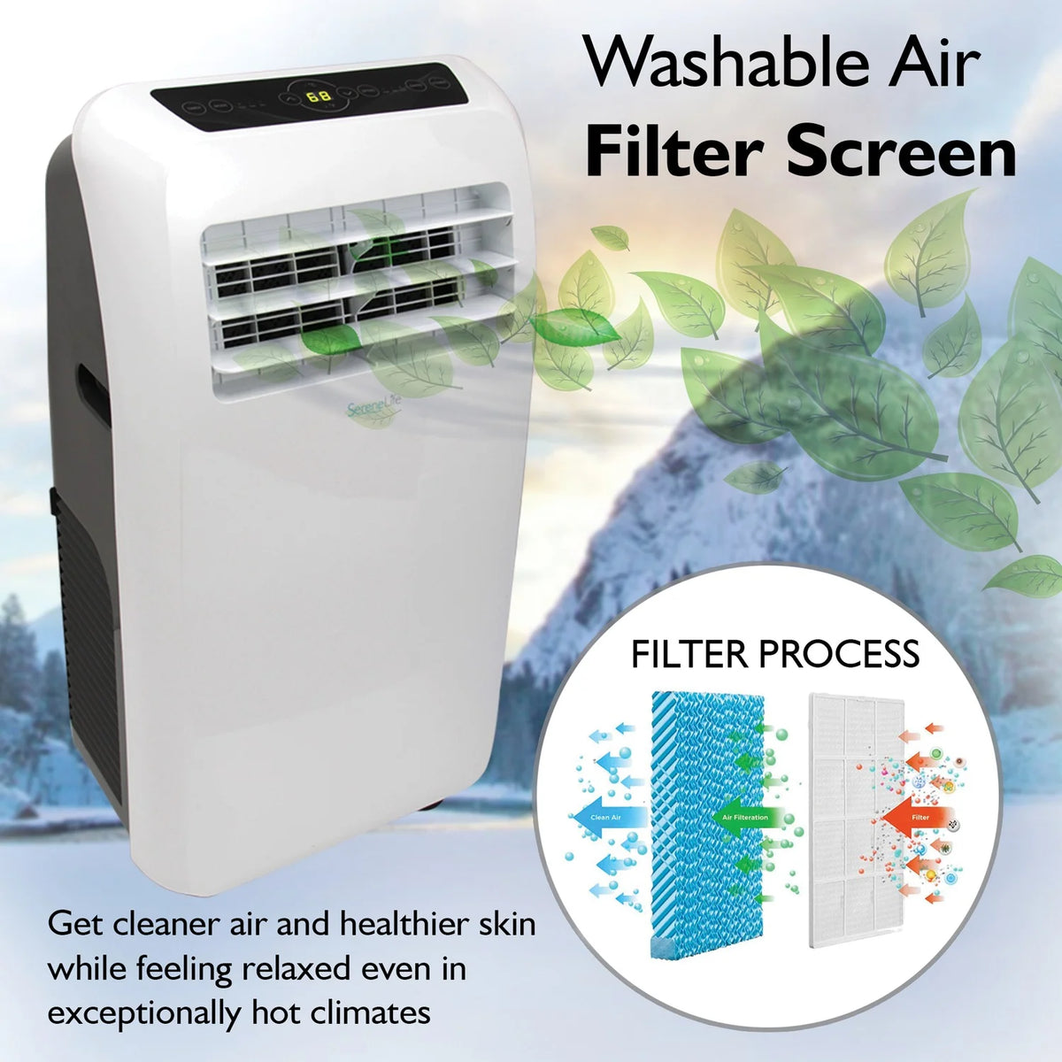 Portable 12000 BTU Air Conditioner & Heater Y905637