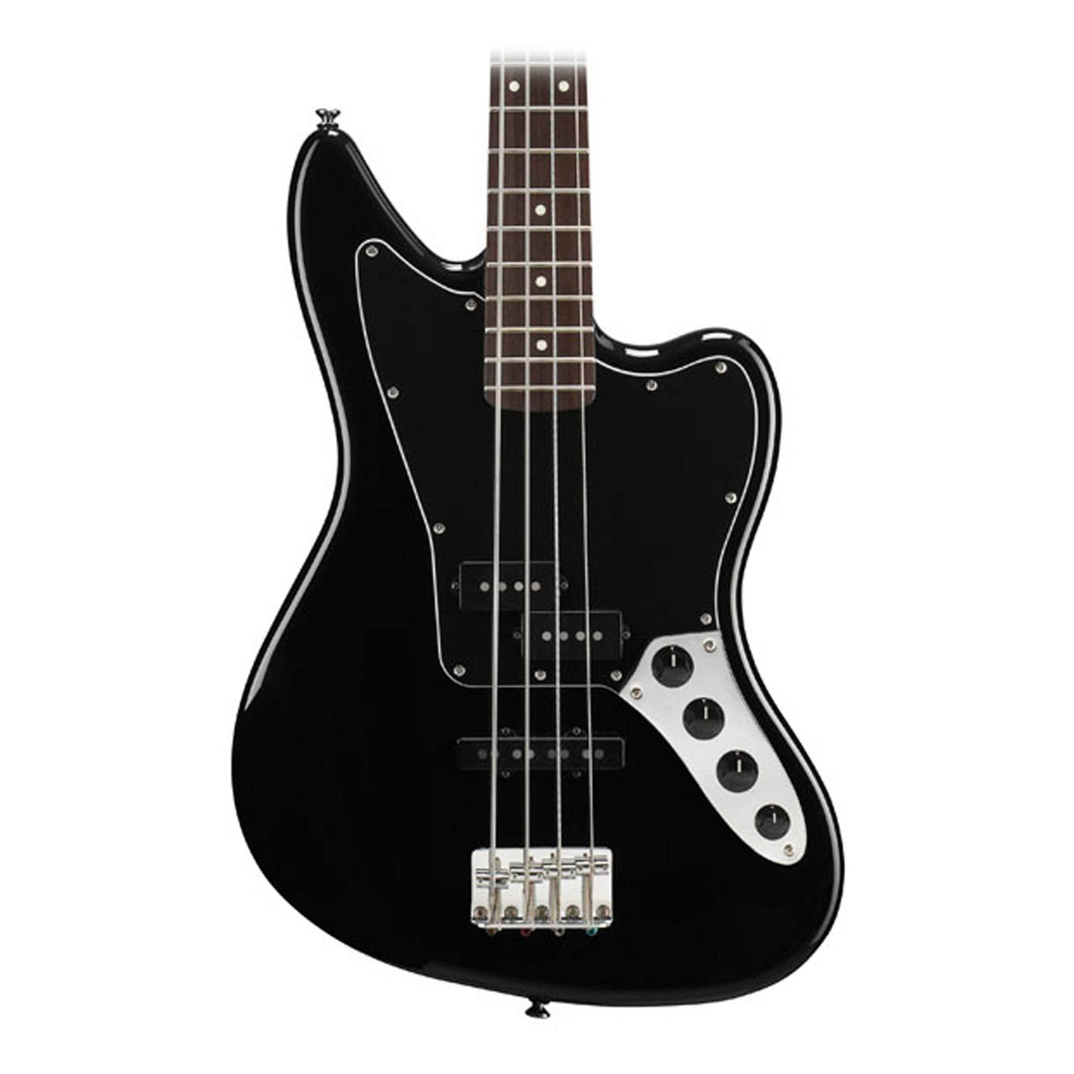 Black Electric Bass Guitar V677424