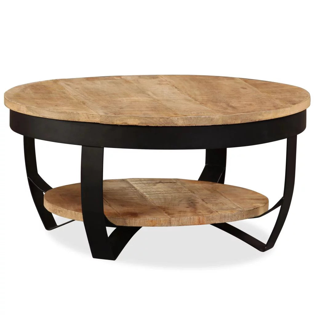 Solid Rough Mango Wood Coffee Table V353092