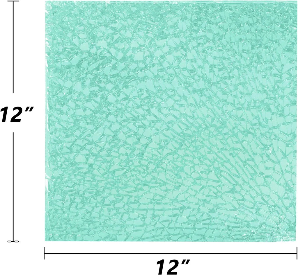 1/2-Inch Aqua Fire Glass J888705