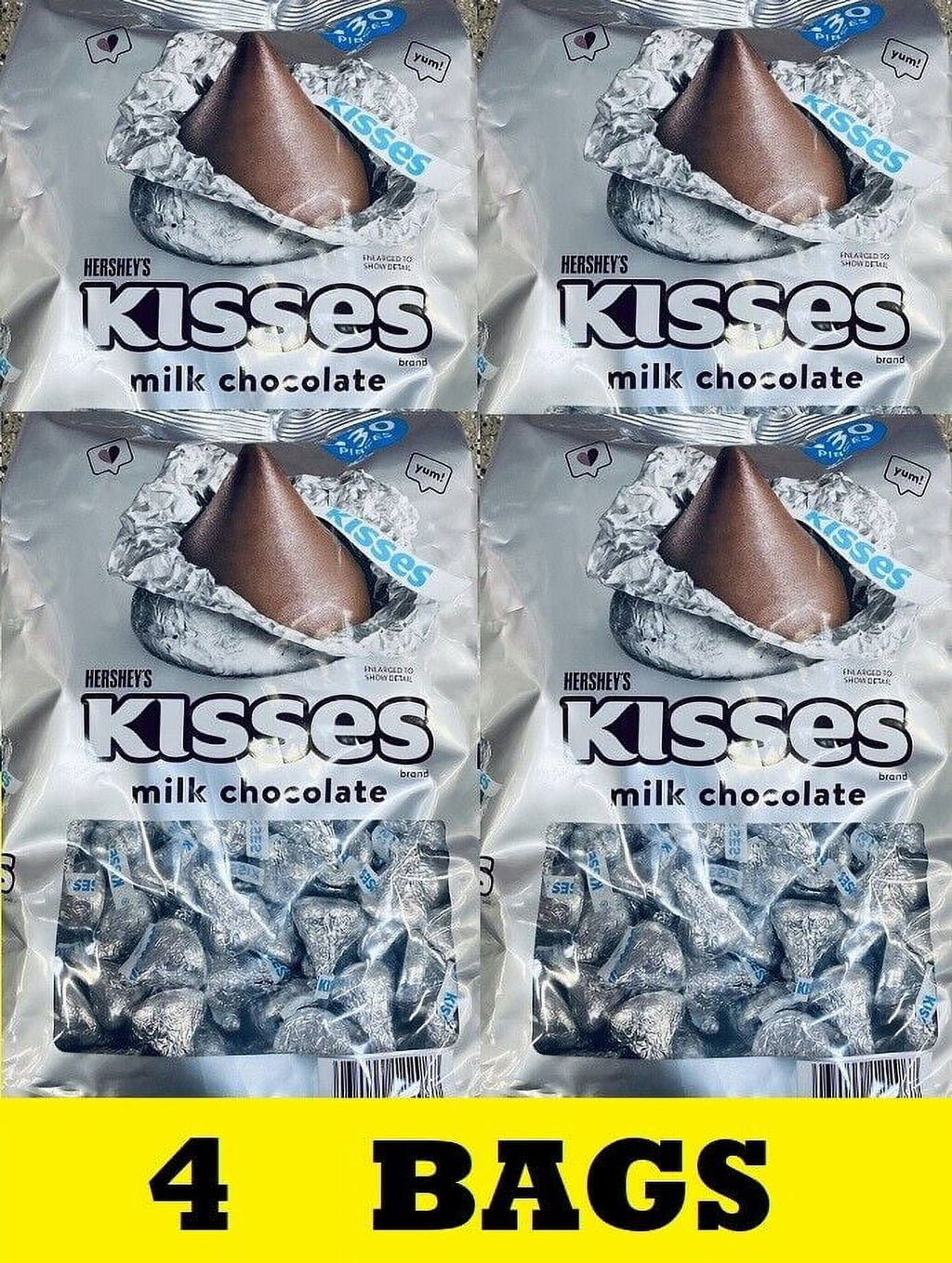 Milk Chocolate Candy 4 Bags R5046