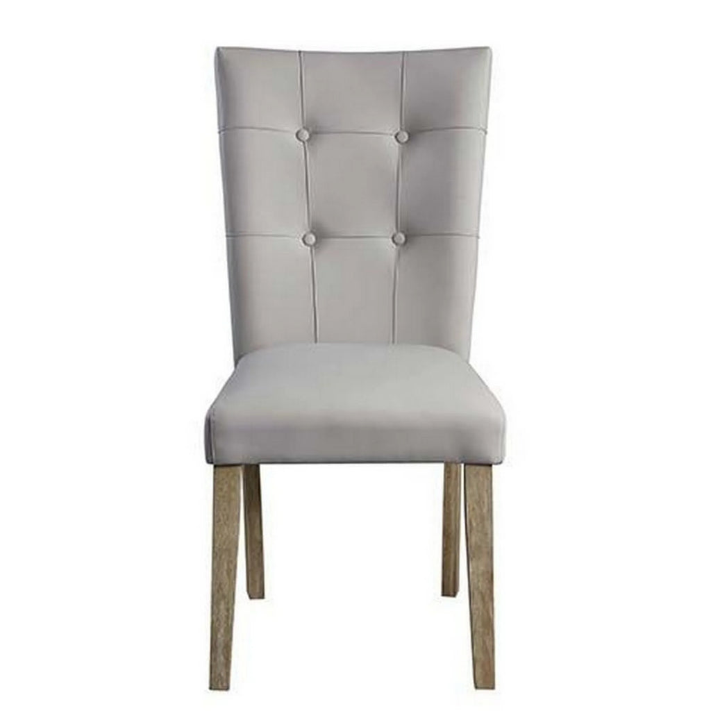 White Oak Set of 2 Side Chair B2355