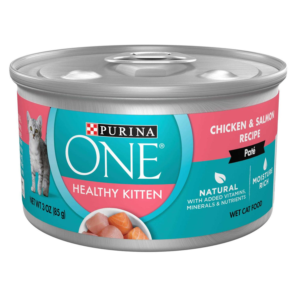 Chicken & Salmon Pate Wet Cat Food X795665