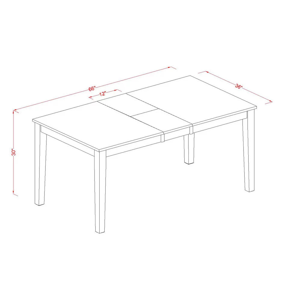 7 Pc Dining Table and 6 Chairs C487727