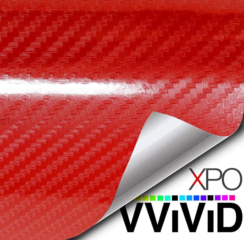 High Gloss Black Carbon Fiber Vinyl Wrap Film 3ft x 5ft Pack of 2 K1457