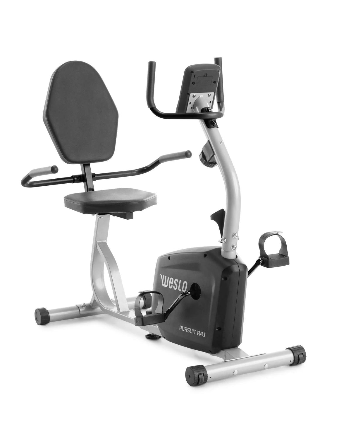 Recumbent Exercise Bike with Inertia-Enhanced Flywheel B86301