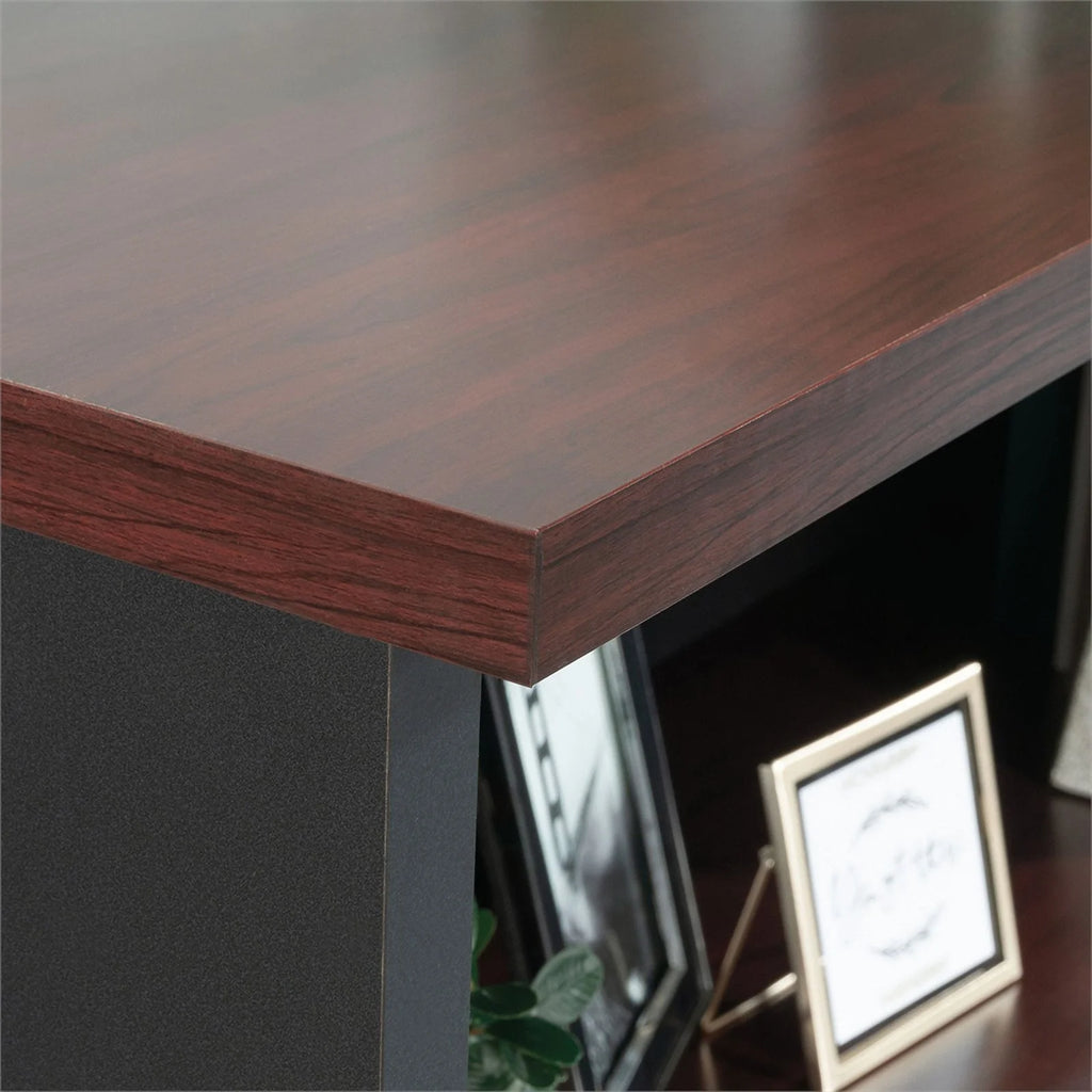 Classic Cherry 5-Shelf Engineered Wood Bookcase T60547