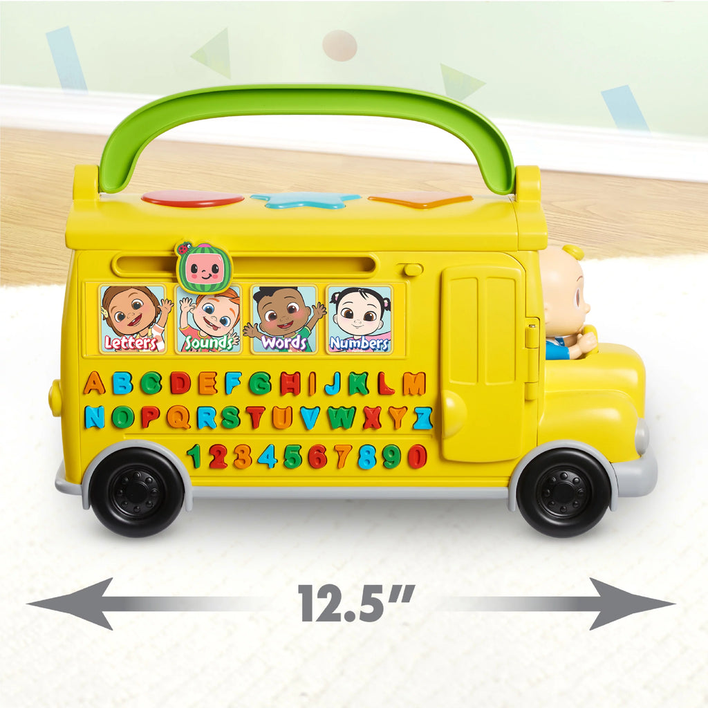 Musical Learning Bus Yellow School Bus Toy B7392