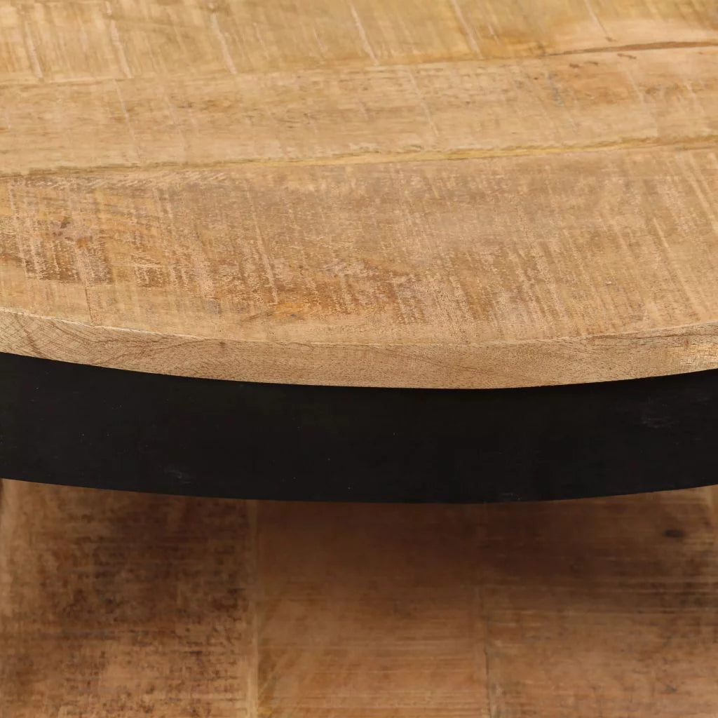 Solid Rough Mango Wood Coffee Table V353092
