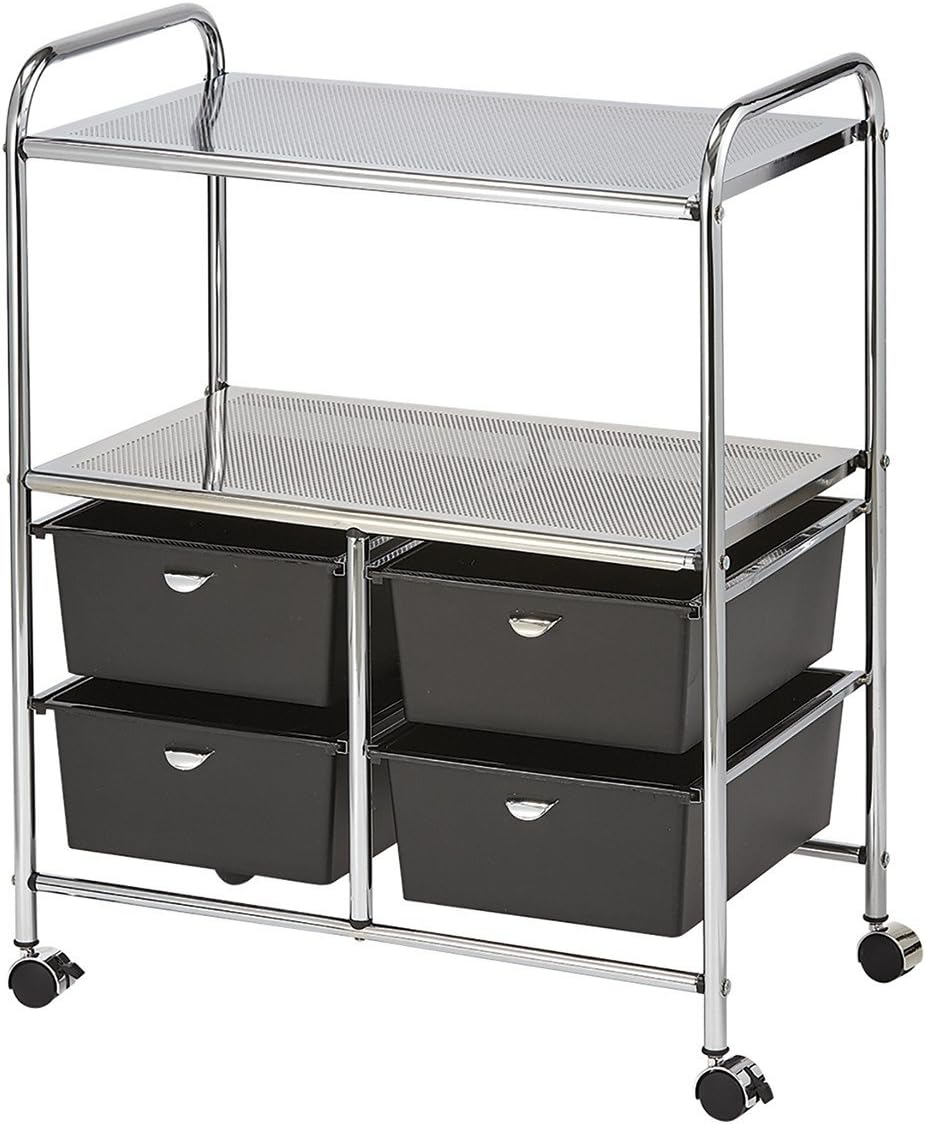 White Work Cart G868