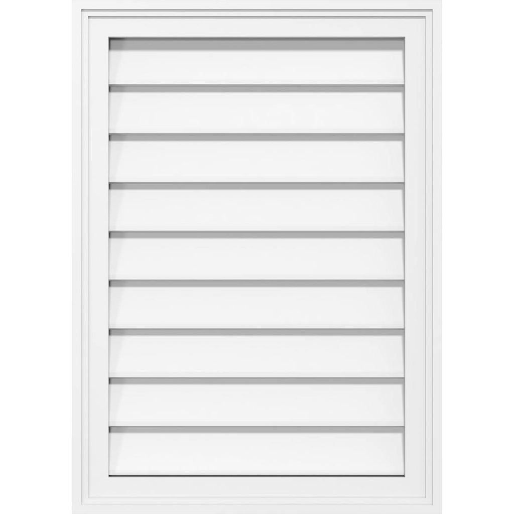 PVC Gable Vent W35995
