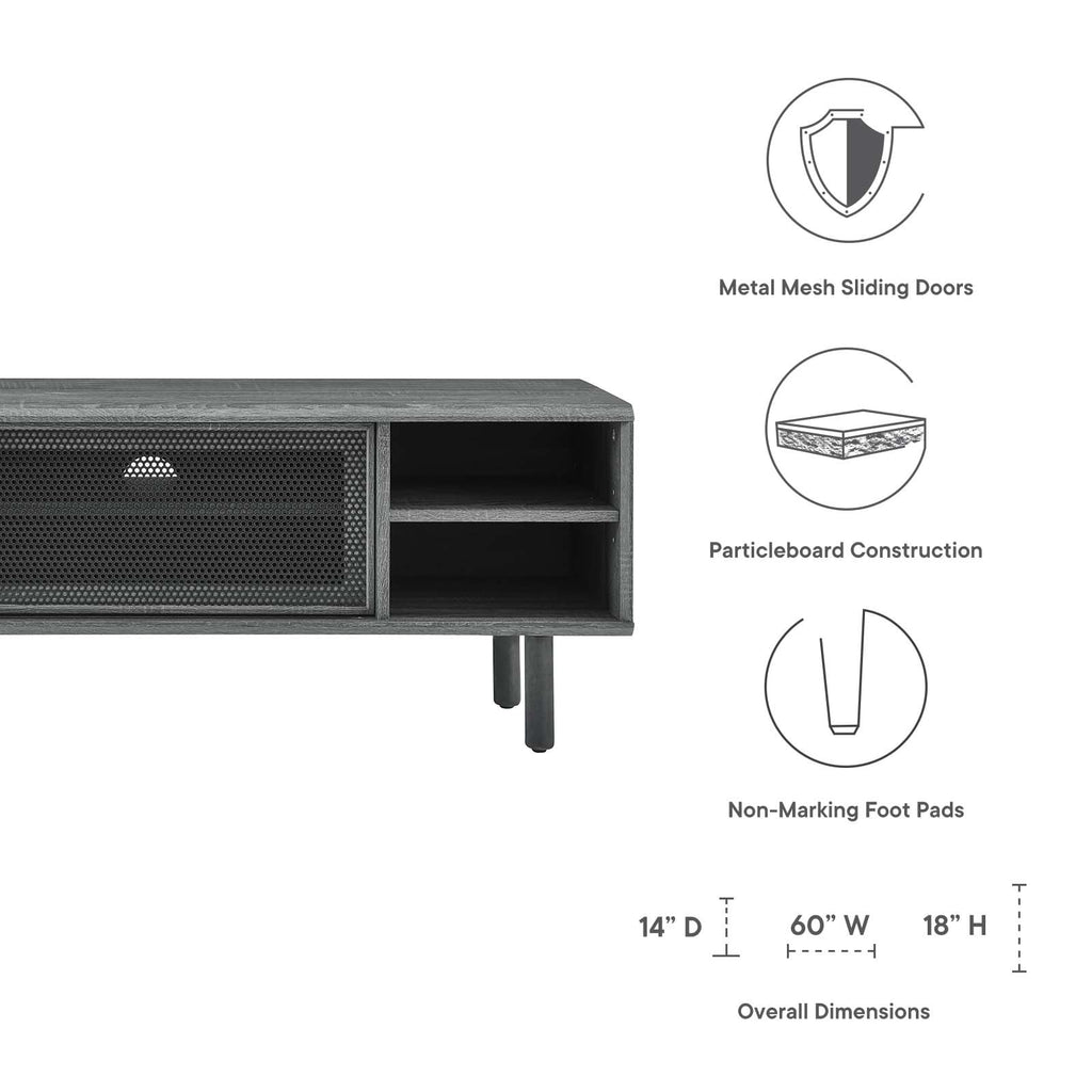 Charcoal TV Stand B290964