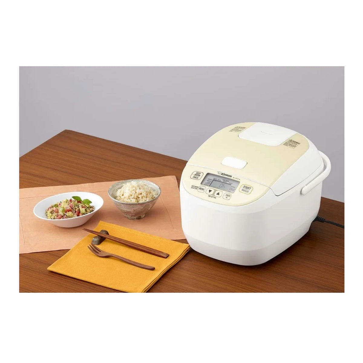 10 Cups Rice Cooker and Warmer with 12 Piece Knife Set Q4637