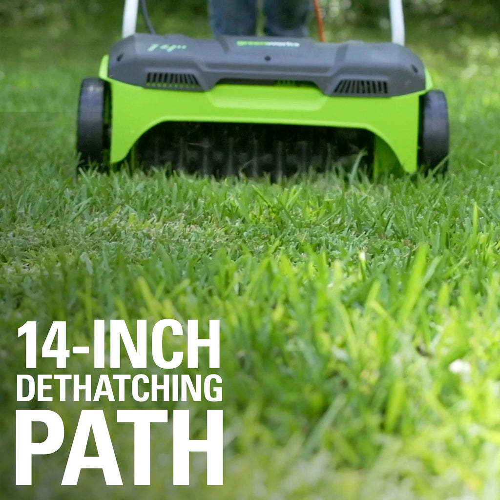 14 in. 10 Amp Corded Electric Dethatcher U2820