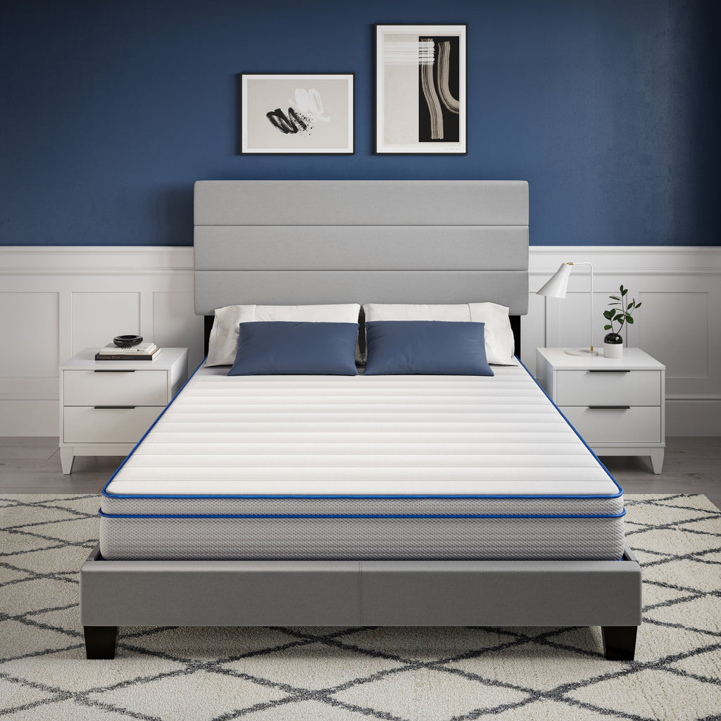 8 Hybrid Memory Foam Innerspring Mattress, Medium Firm, Full X72407