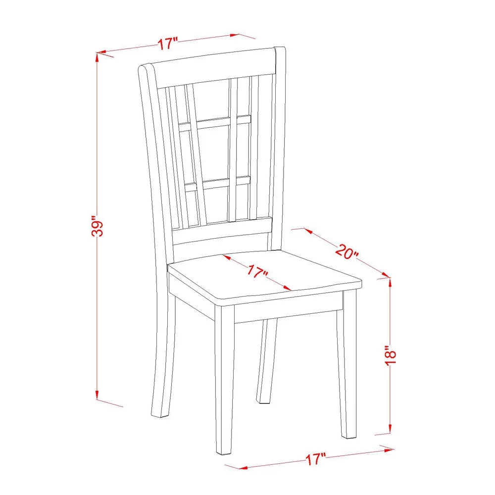 7 Pc Dining Table and 6 Chairs C487727