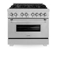 36 in. Gas Burner Electric Oven J613695
