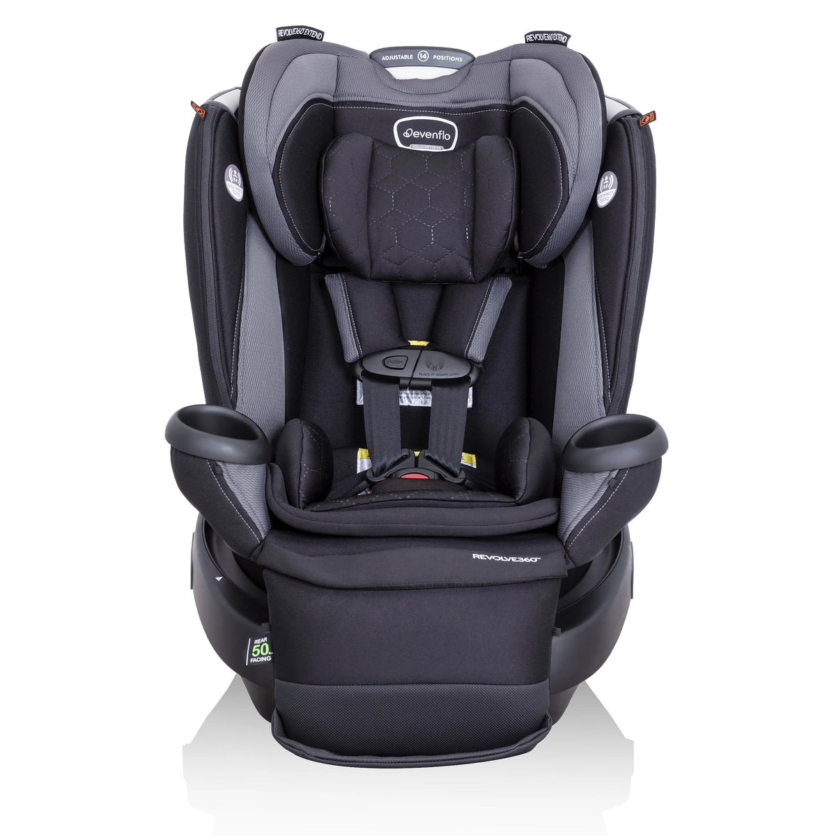 All-in-One Rotational Car Seat with Quick Clean Cover J2105