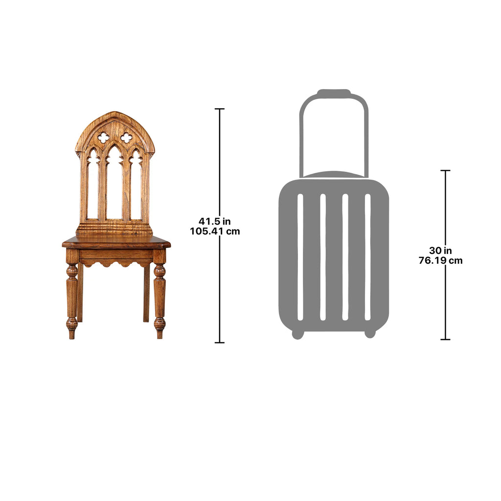 Set of Two Gothic Revival Chairs F685