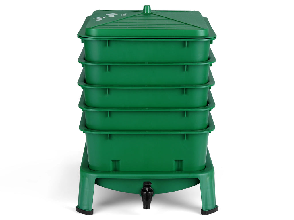 5-Tray Worm Composter with Complete Kits D67923