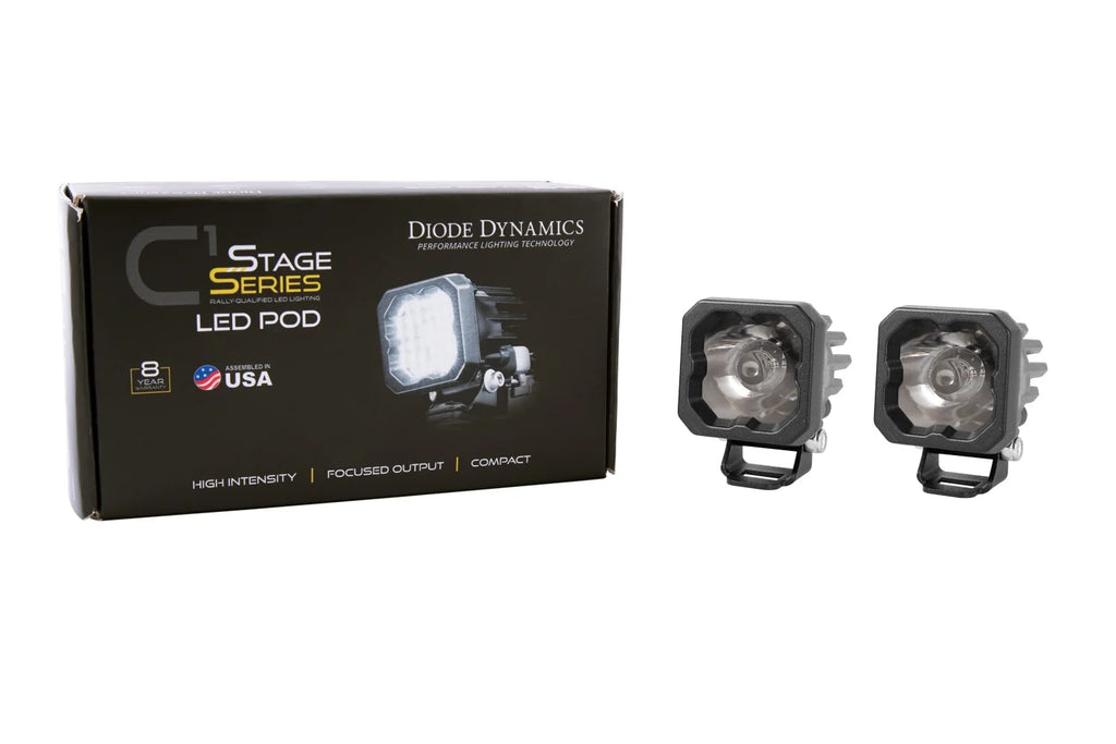 White LED Light Pods Pair L453