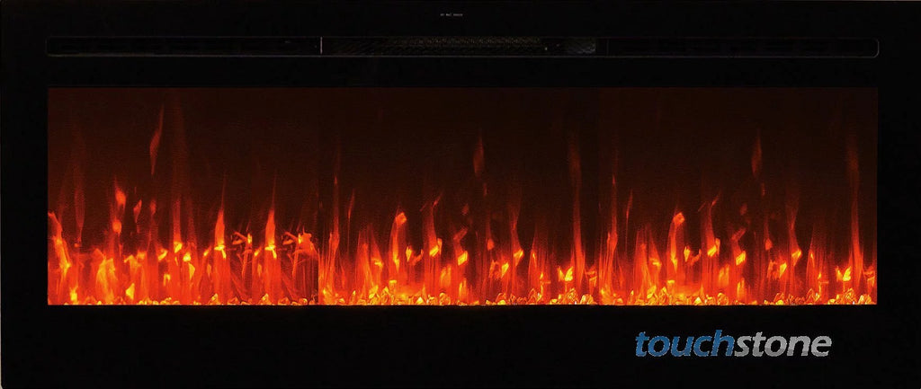 50" Smart WiFi Enabled Electric Fireplace F7665