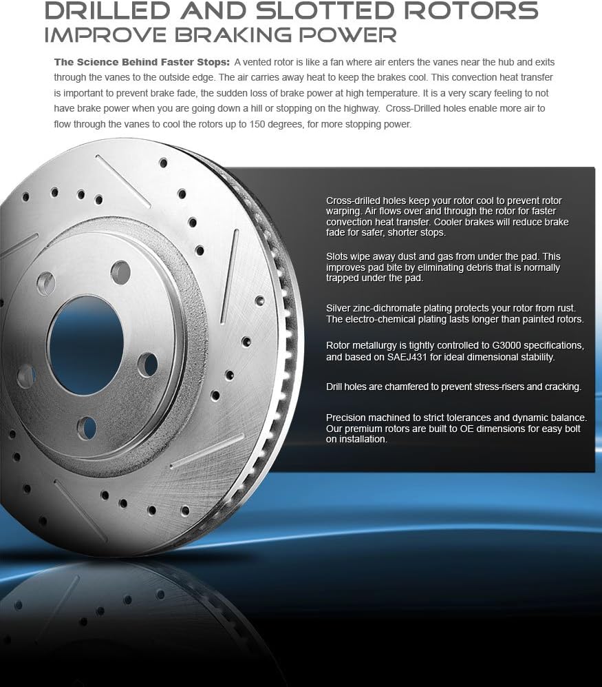 300 mm Brake Rotors Set Y5471