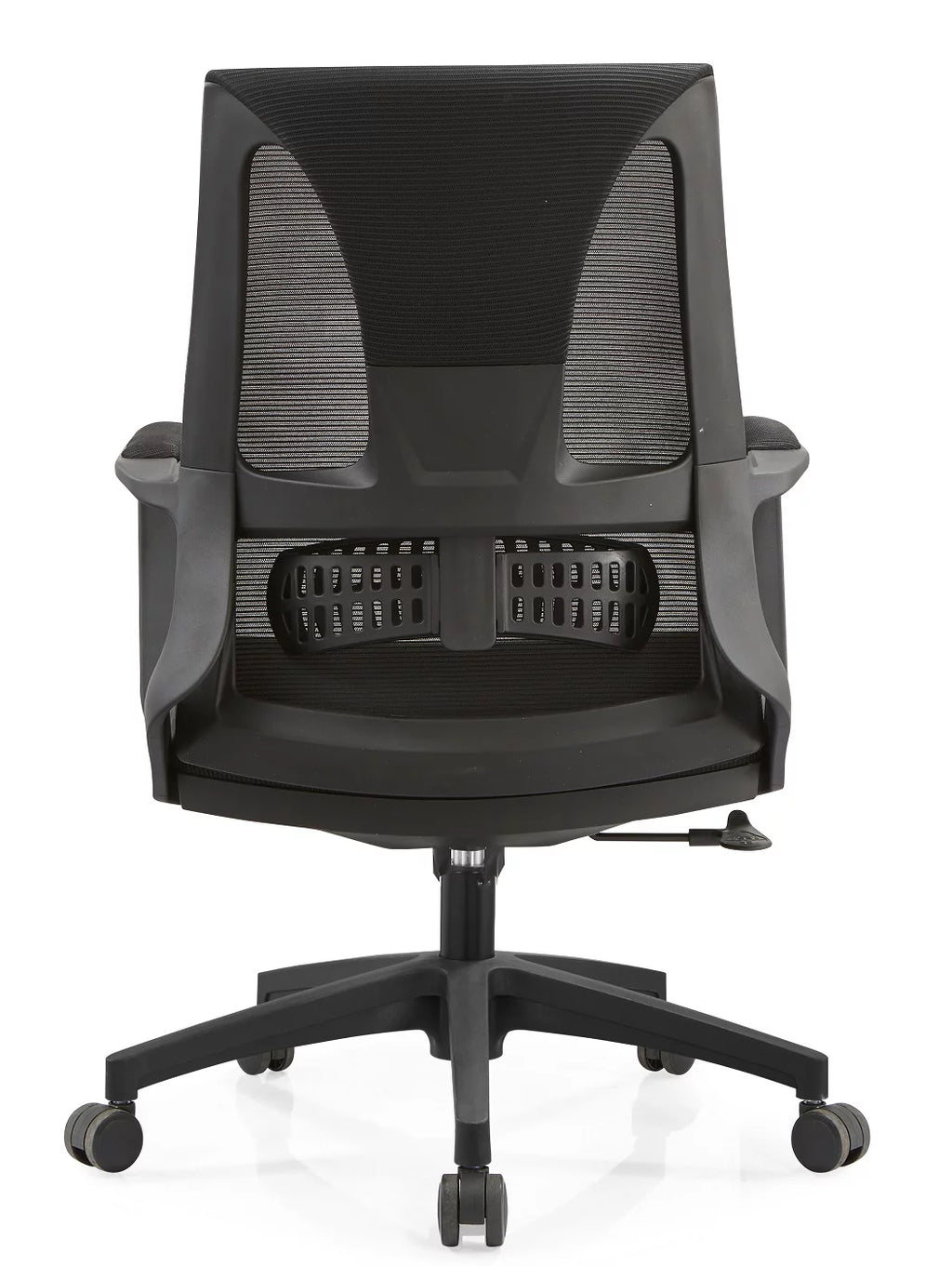 Black Reclining Ergonomic Mesh Office Chair with Lumbar Support K418