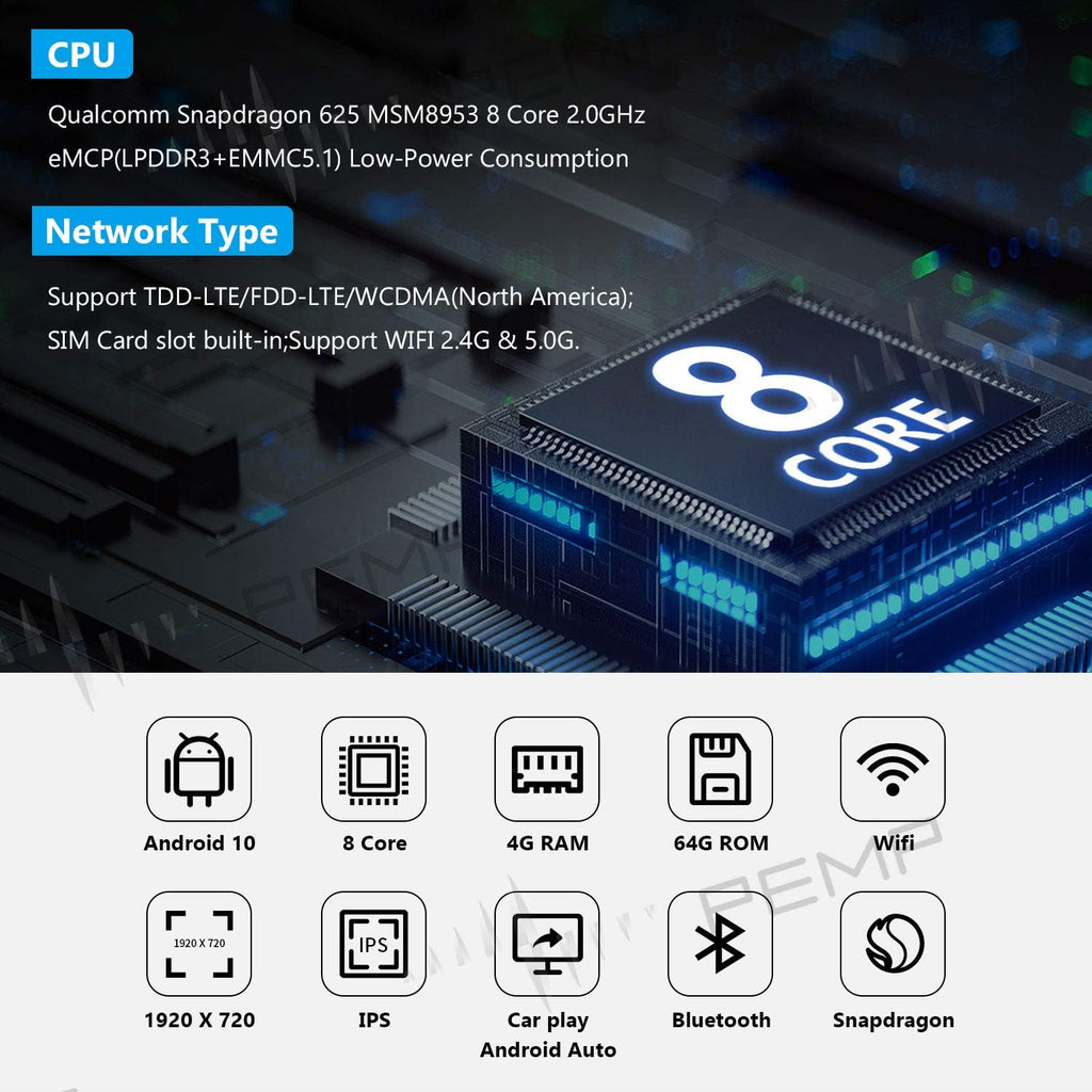 Android 10 10.25 inch IPS Touch Screen Monitor V71897
