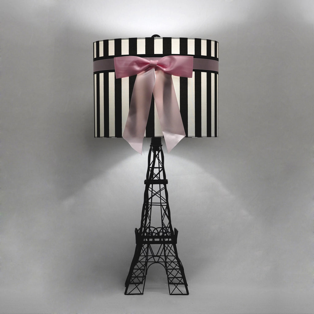 24.5" Table Lamp Pink Z1616