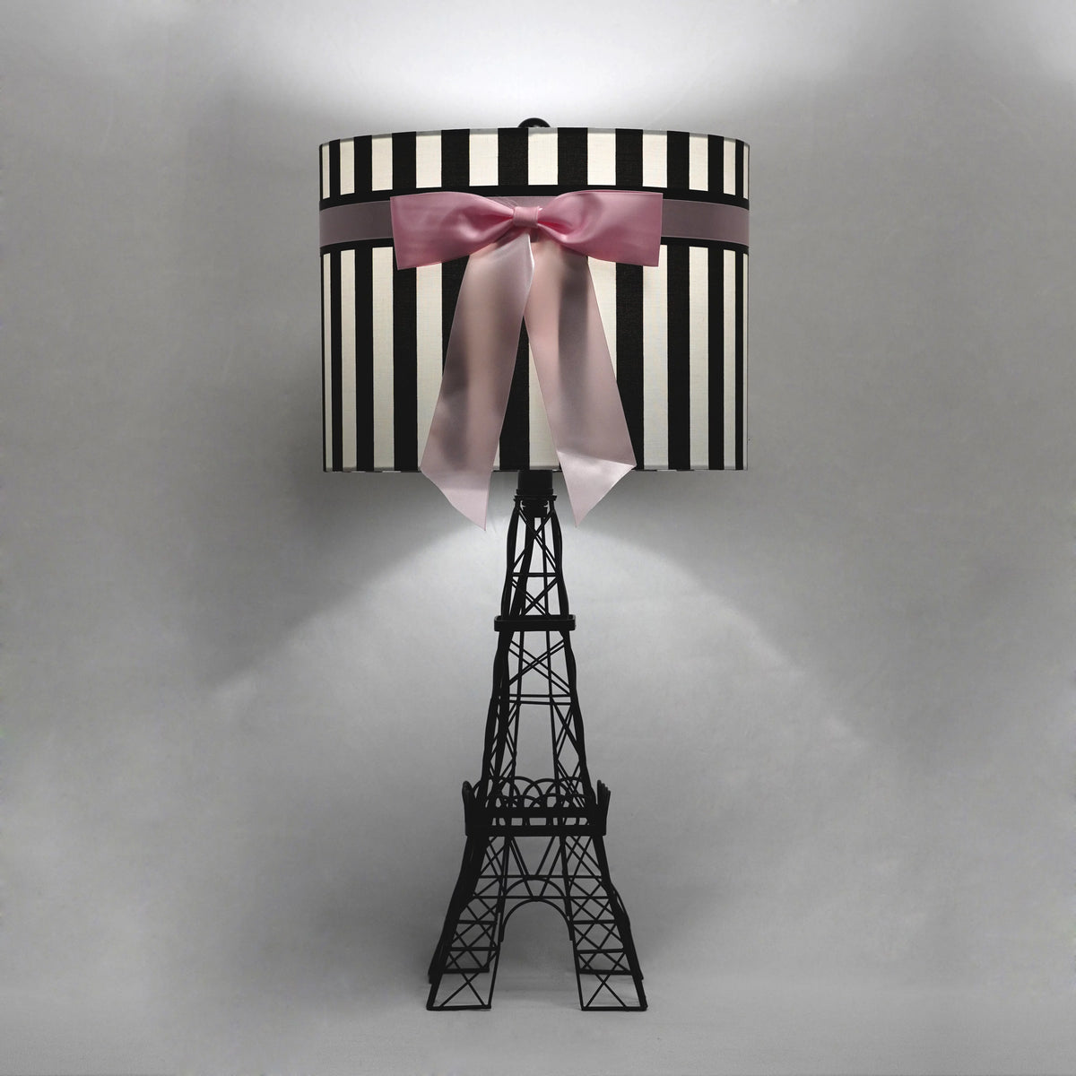 24.5" Table Lamp Pink Z1616