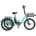 Electric Folding Tricycle with 500W Motor, 48v 14.5Ah Battery, 20*3in Fat Tires A967