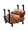 Black Fireplace Log Rack S904