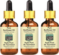Cold Pressed Sunflower Oil with Glass Dropper 100ml X 3 Y120257