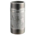 Brass SS 316/316L Schedule 40 Seamless Pipe Nipple 1-1/2x6 NPT Male N20427