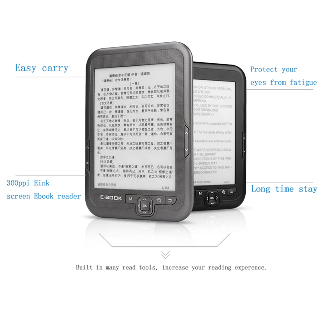 Ink Screen Ebook Reader 1024*768 Resolution A127