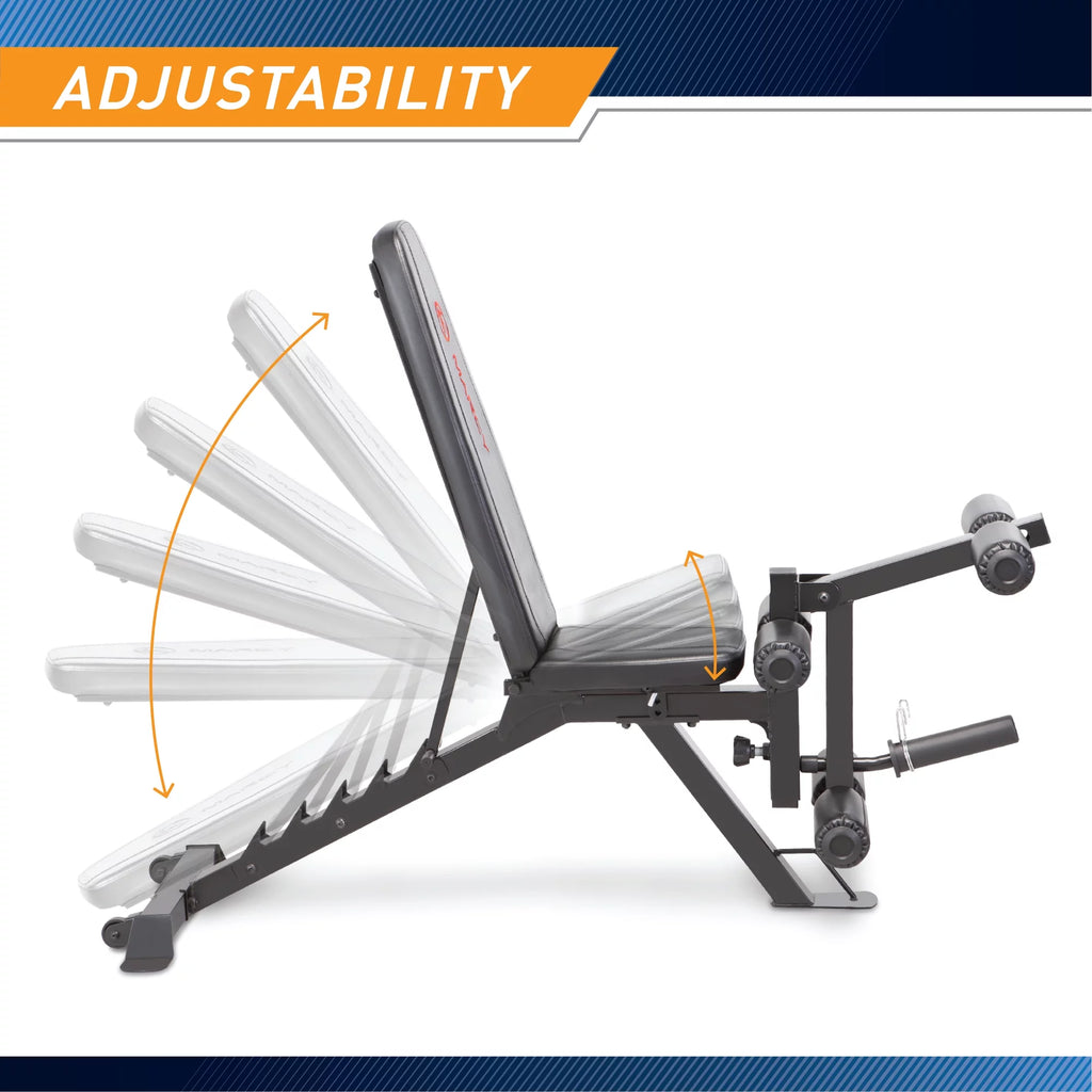 Adjustable Utility Slant Board Bench 600lb P9280