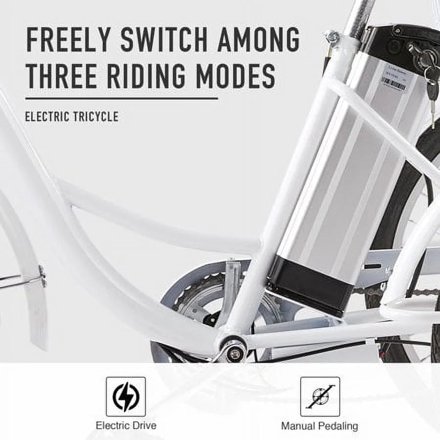 24inch 3 Wheel Electric Tricycle with 250w Motor L96389
