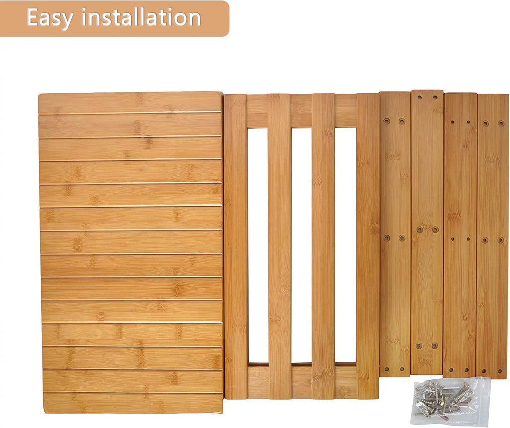 Bamboo Shoe Bench Rack I2465