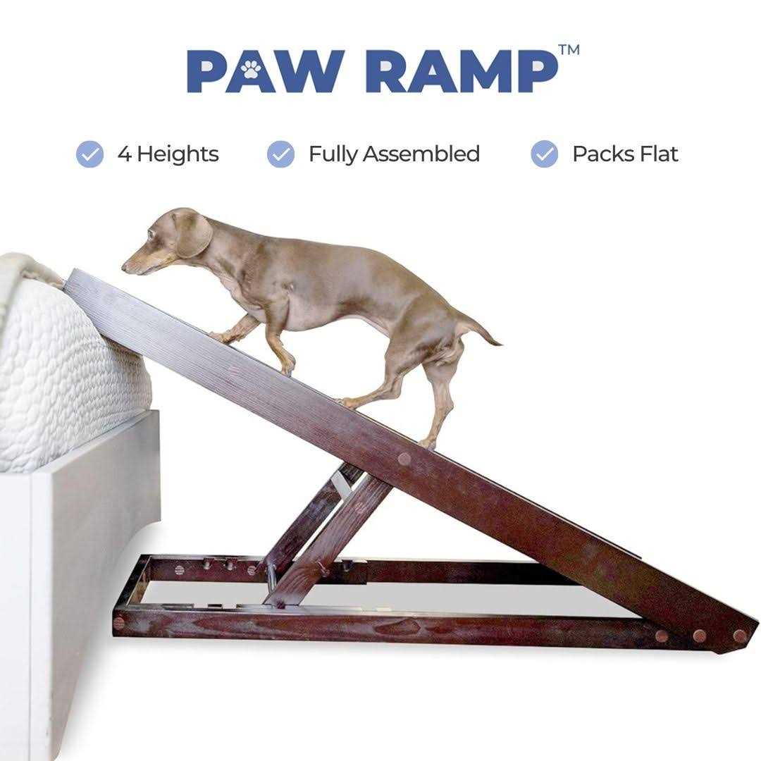 Natural Wood PawRamp for Small & Large Dogs W563879
